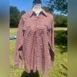 Horizon Women's Plaid Button Down Shirt